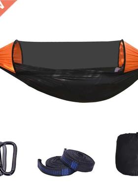 Large Camping Hammock Mosquito Net 2 Person Pop-up Parachute