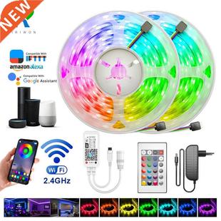 5m 10m 15m WiFi LED Strip Light RG Waterproof D 5050 2835 D