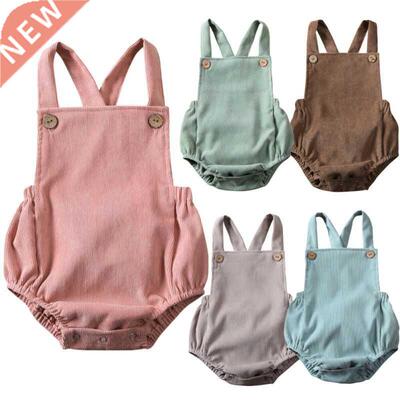 Newborn Infant Baby Boy Girls rompers Velvet playsuit Sleeve