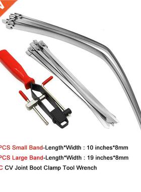 ATV Auto CV Joint Banding Boot Axle Clamp Tool w/ 20PCS CV H