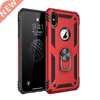 Rugged Armor Phone Case For iPhone X XR XS 11 12 13 Mini Pro