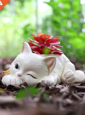 Creative Cute Cat Flower Pot Ceramic Personality Cartoon