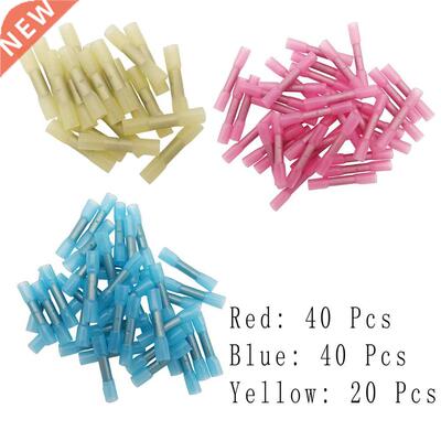 100Pcs/lot 3 Sizes Heat Shrink Connector Kits Insulated Wate