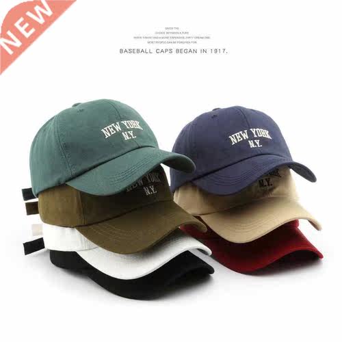 SLETON Cotton Baseball Cap for Women and Men Fashion NEW YOR