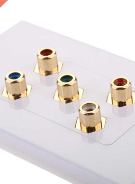 Decoative Wall late Inset 5 CA Coules Female White fo