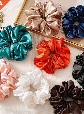 silk scrunchie pack headband hair accessories band for women