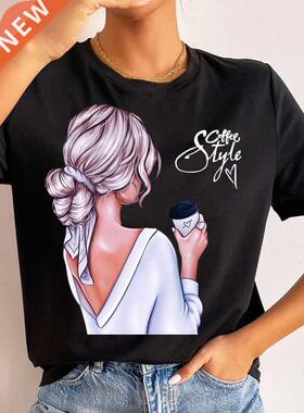 Women T Shirt Harajuku Fashion T-shirt Female Casual Short S