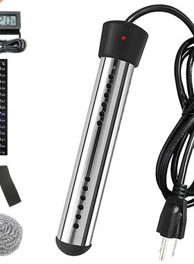 1PC 1500W Immersion Water Heater with Digital Thermometer