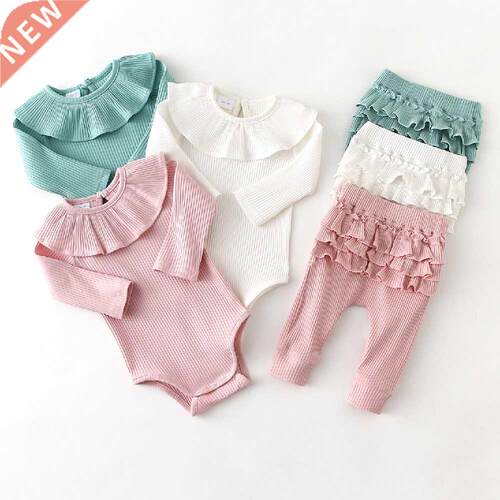 Newborn Baby Girl Clothes Sets Cute Casual Floral Romper + P