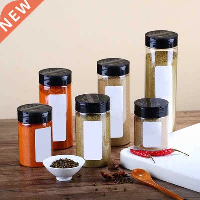 Spice Jars 10pcs Butterfly Lid Kitchen Seasoning Bottle Plas