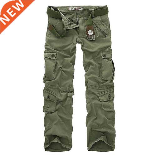 Hot sale free ipping men cargo pants camouflage trousers