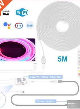 Tuya Smart 12V LED Neon Strip RGB Waterproof Silicone Light