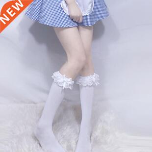 Maid Lolita Socks Knee High Cosplay Costumes Accessories