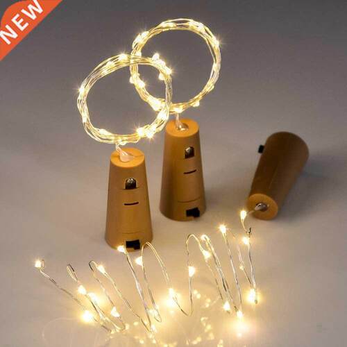 Included Btteries 10PCS 1M 2M LED String Lmps Wine Bottle