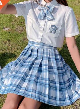 Women Skirts Summer 2021 Korean Style Pleated Skirt Girls Hi