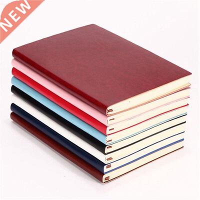 6 Color Random Soft Cover PU Leather Notebook Writing Journa
