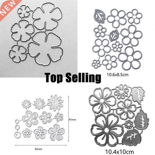 2022 New Five Petal Flower Metal Cutting Dies Stencil Scrapb