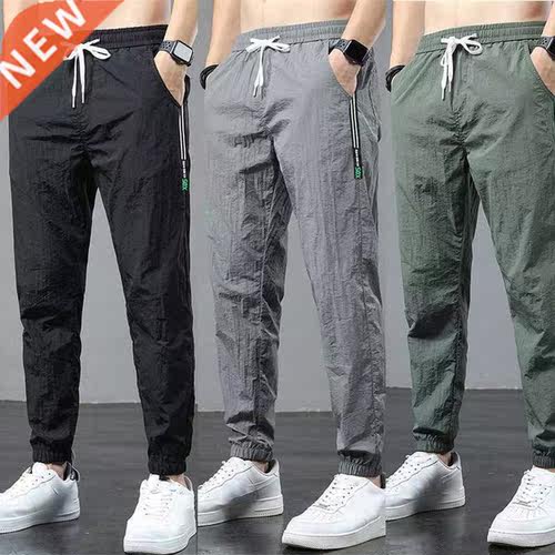 Loose Trousers Men Spring Summer 2021 New Arrival Ultra-thin