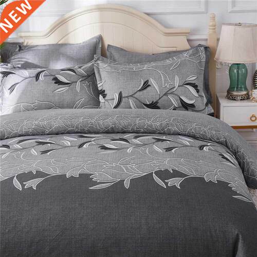 American Imitation Embroidered Bedding Set With Pillowcase D