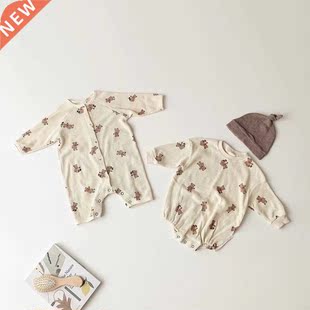 Baby Clothes Newborn Baby Clothes Romper Printing Cotton Bab