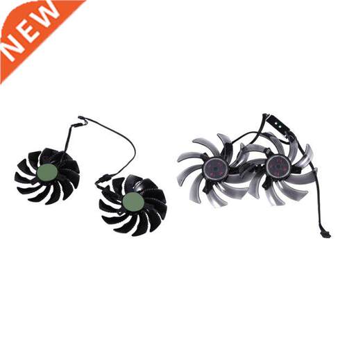 1 Pair Image Card 85Mm Ha9010h12f-Z 4Pin Cooler Fan & 1