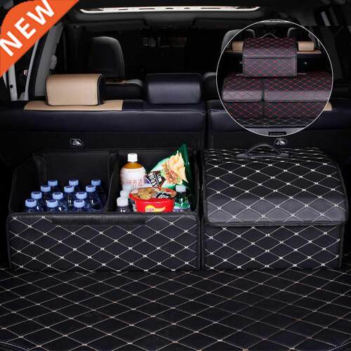 Car Trunk Organizer Storage Box Waterproof Large Capacity St