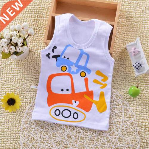 Baby Tops Children Vest Boys Girls Summer T Shirts Sleeveles