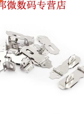 10 Sets Zilver Tone Kast Gates Hangslot Deurknoppen Security