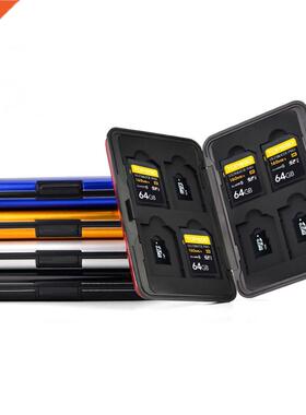 Portable Micro SD Card Holder SDXC Storage Holder Memory Car