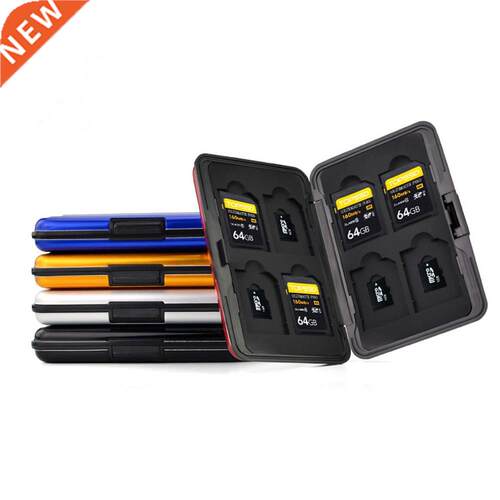 Portable Micro SD Card Holder SDXC Storage Holder Memory Car