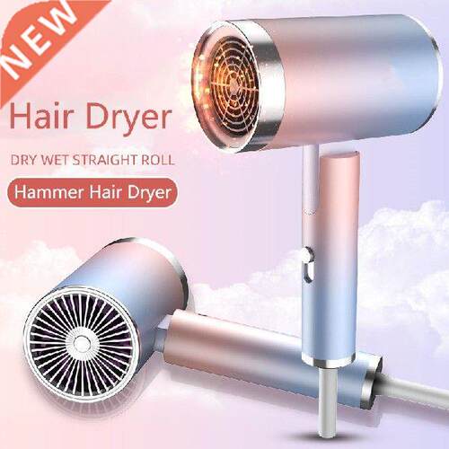Electric Hair Dryer for 3 Speeds Strong Wind Fast Dry Fold