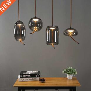 Scandinavian BROKIS Knot Pendant Lights Bedside Nordic Glass