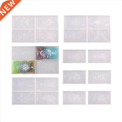 10 Pcs Silicone Mold - Soft Tarot Mold Tarot Cards Resin
