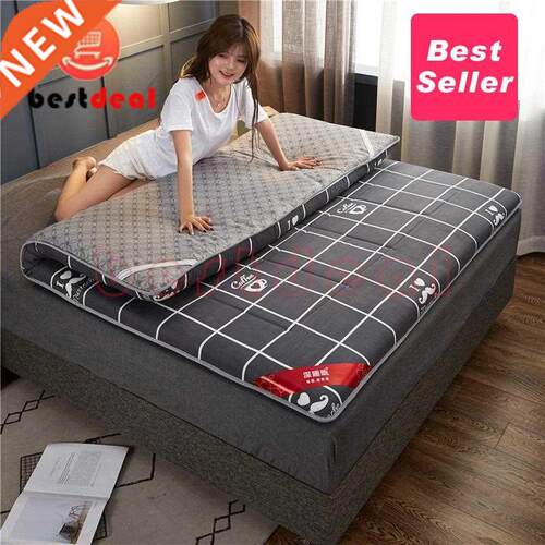 New thcken memory foam mattress topper foldng soft sponge