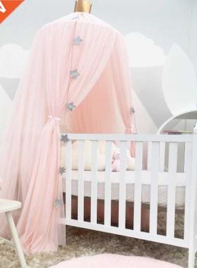 Mosquito Net Hanging Tent Star Decoration Baby Bed Crib Cano