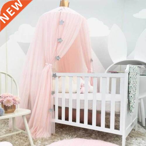Mosquito Net Hanging Tent Star Decoration Baby Bed Crib Cano
