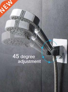 vanzlife justable shower he base bathroom punch-free