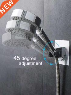 vanzlife justable shower he base bathroom punch-free