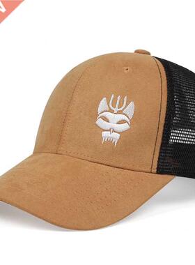 Black Men's Baseball Cap Camo Tactical Cap Jungle Hunting Wo