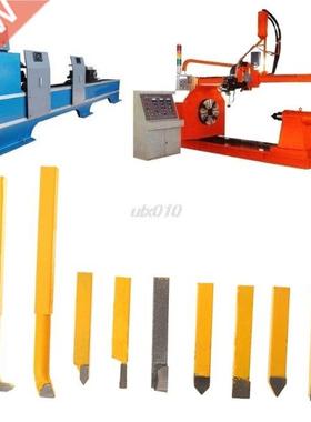 9Pcs 8x8mm Carbide Tipped Lathe Metal Cutter Bit Cutting Too