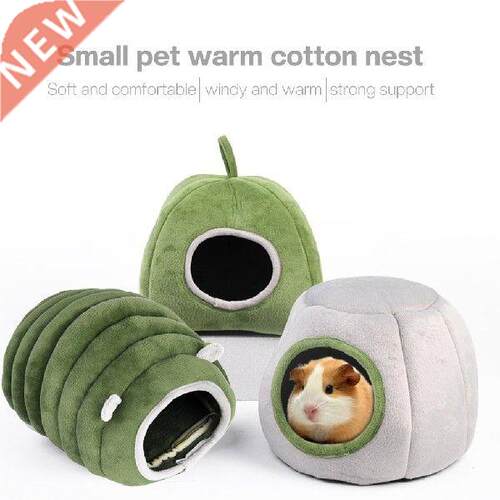 Hamster House Guinea Pig Bed Bird Hideout Bed Small Animal