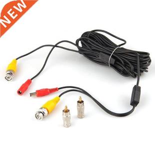 10m 33ft Security Video/ Power Cable BNC + RCA Plug Combinat