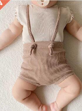 M&mp;Bby 0-24M Cute Newborn Infnt Bby Boy Girl Rompers Knit