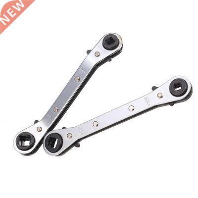 Double End Ratchet Wrench 1/4 3/8 3/16 5/16 Port Valve H