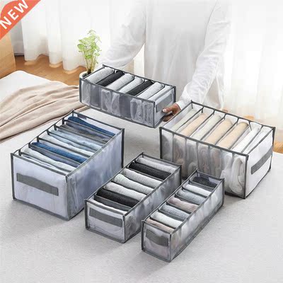 Closet Jeans Organizer For Underwear Socks Home Cabinet Divi