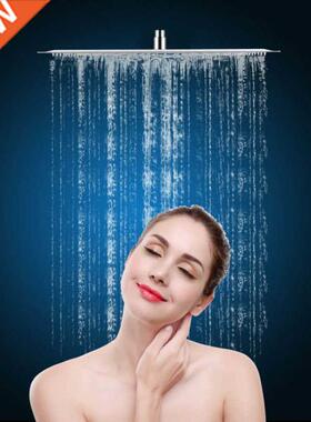 20 Modern Style Stainless Steel Square Rain Shower Head 1/2