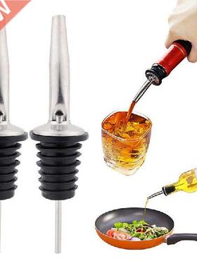 6pcs Stainless Steel Wine Bottle Pourer Pourer Oil Cork