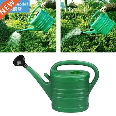 5L PP Handle Watering Can Long Mouth Lightweight Easy Clean