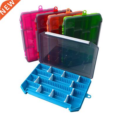 Fishing Tackle Box Storage Trays with Removable Dividers Fis