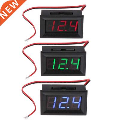 Voltmeter ammeter 0.56 inches LED DC 4.50v-30.0v household v